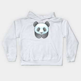 little cute panda Kids Hoodie